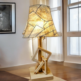 Loofah Lamp